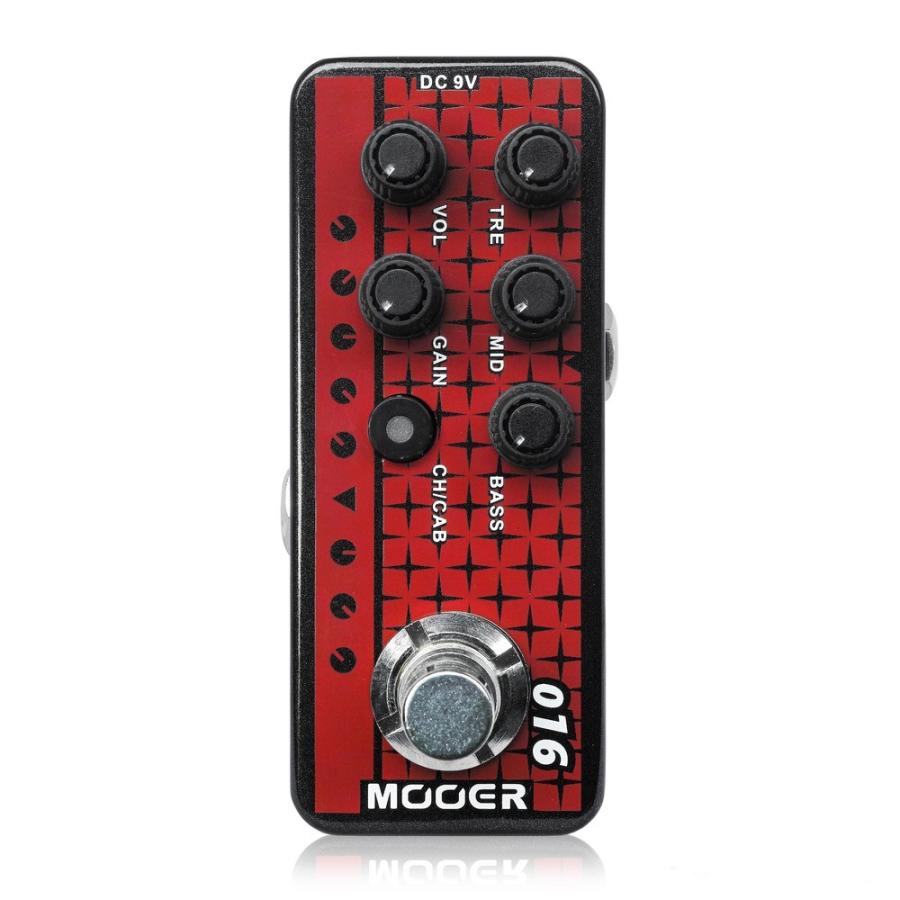 Mooer Micro Preamp 016 プリアンプ ギターエフェクター アンプシミュレーター｜chuya-online