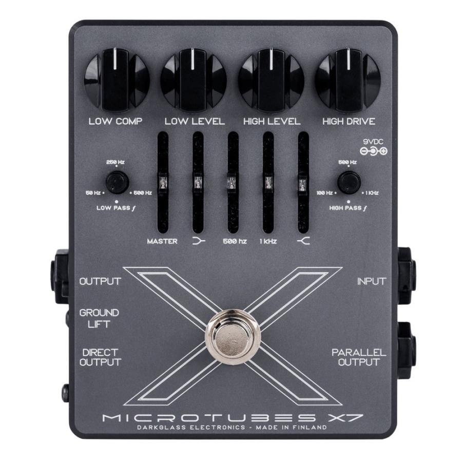 ダークグラス Darkglass Microtubes X7 ベース用ディストーション プリアンプ DI エフェクター