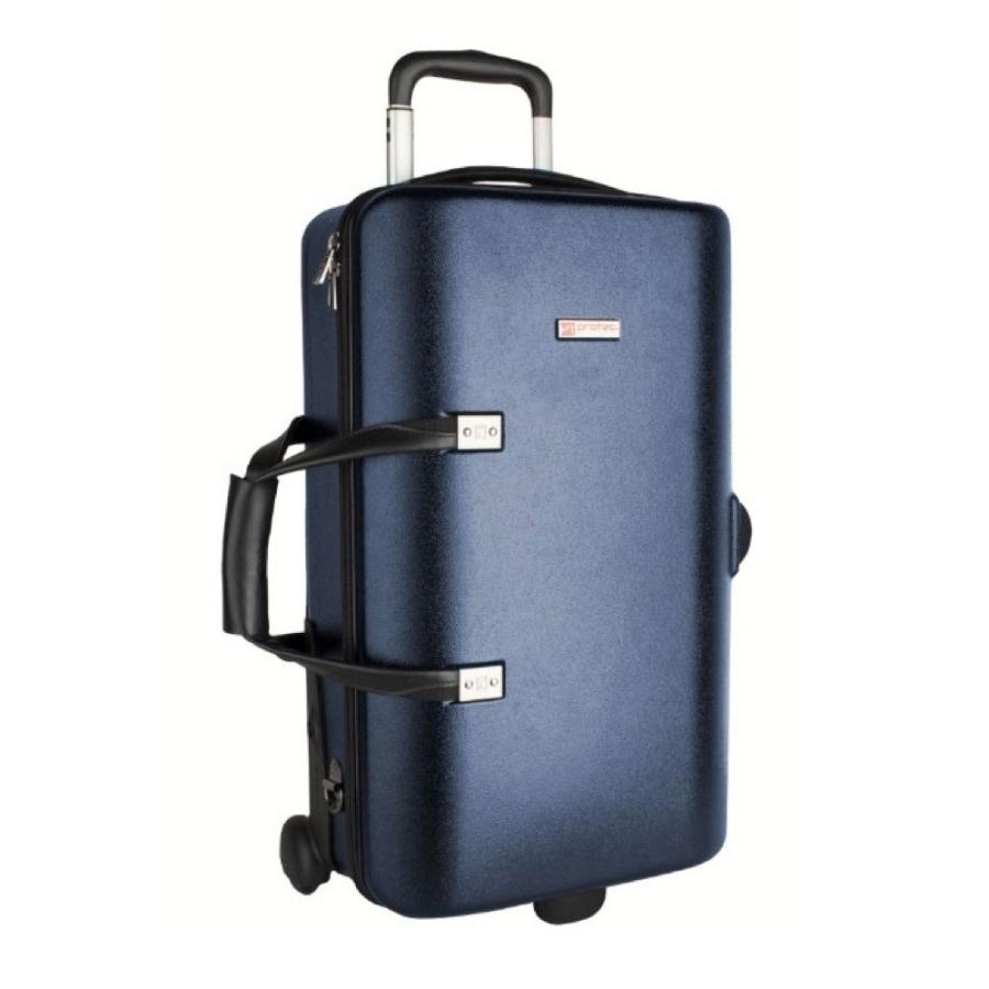 PROTEC BLT301TBX Navy 唐人笛3本用セミハードケース 楽器、手芸、コレクション-楽器、器材