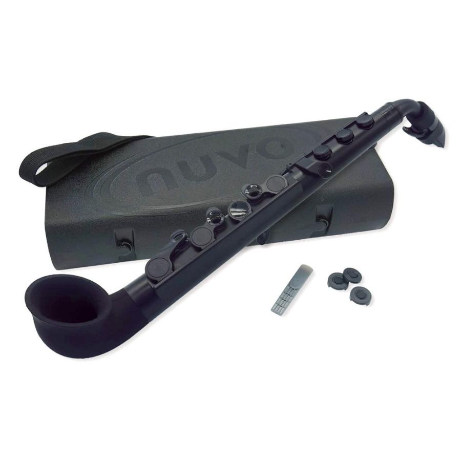 NUVO jSAX　ブラック＆ブラック：N520JBBK Nuvo Jsax N520JBBK Black Case | Saxophones | Salão Musical