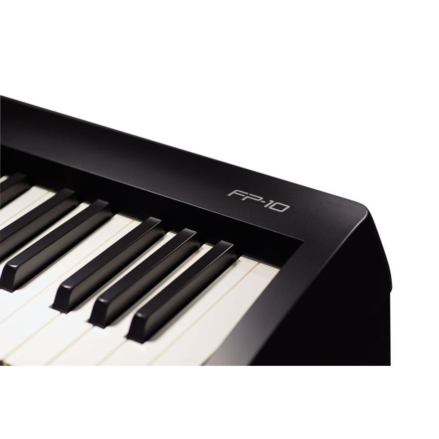電子ピアノ デジタルピアノ ROLAND FP-10 【デジタルピ】 BK ポータブルピアノ