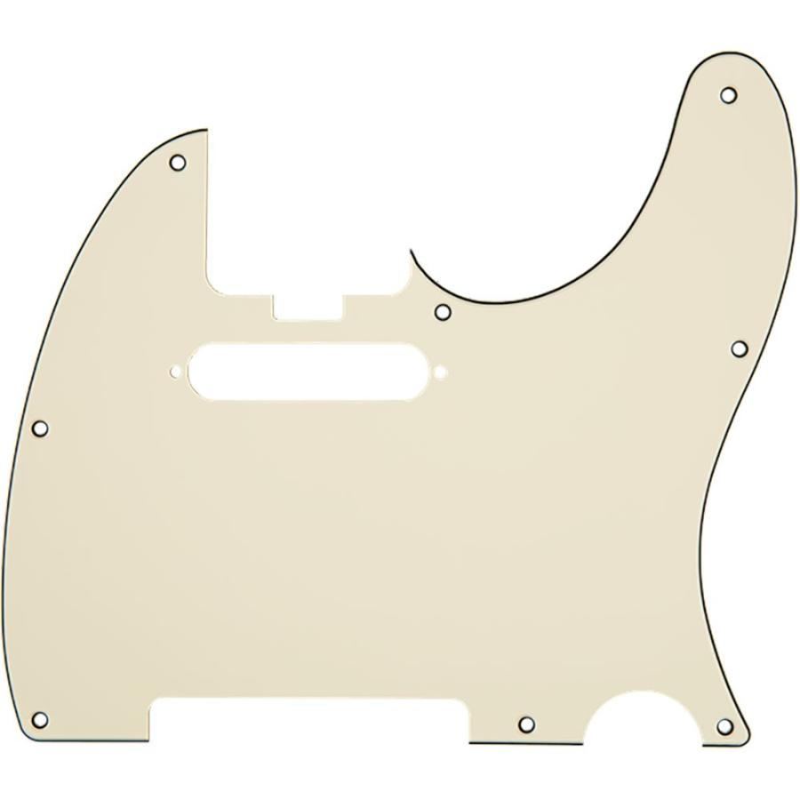 ギター用ピックガード フェンダー Fender Elite Tele Pickguard Parchment 3-Ply テレキャスター ピックガード｜chuya-online