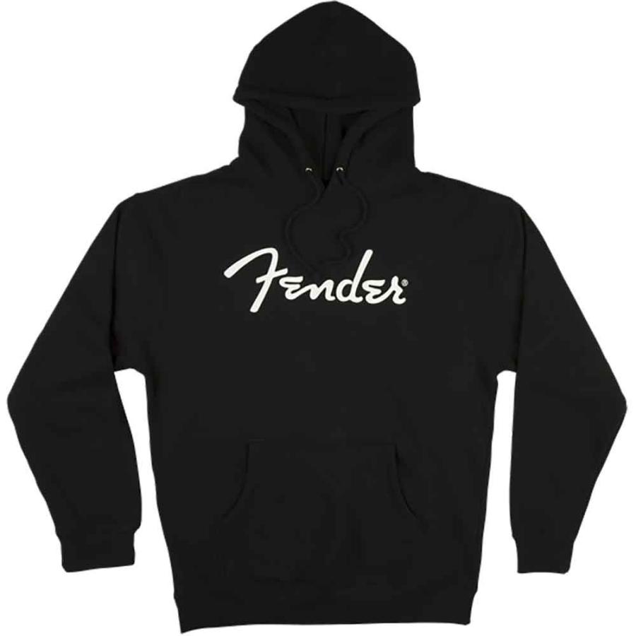 フェンダー Fender Logo Hoodie Black S パーカー｜chuya-online