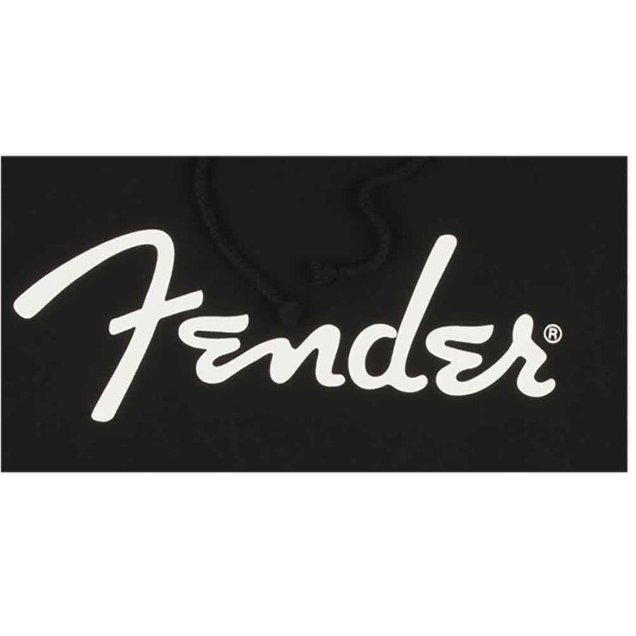 フェンダー Fender Logo Hoodie Black S パーカー｜chuya-online｜03