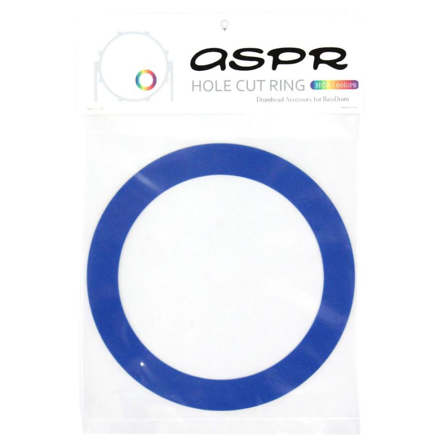 ASPR（アサプラ） HOLE CUT RING HCRBL Blue ホールカットリング