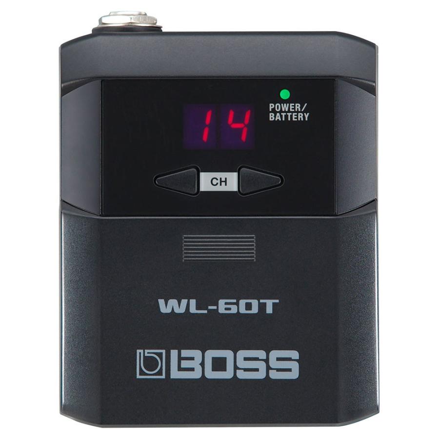 ギターワイヤレス 送信機 BOSS WL-60T Wireless Transmitter ギターワイヤレストランスミッター（送信機）｜chuya-online