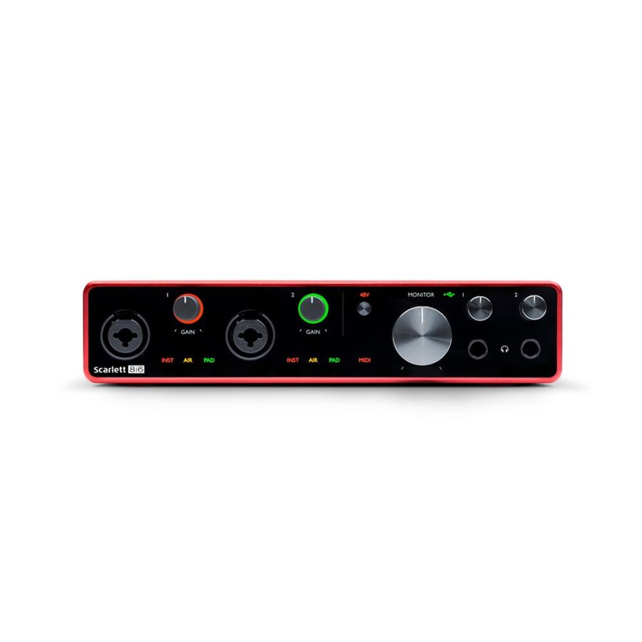Focusrite Scarlett 8i6 3rd Gen オーディオインターフェイス : chuya
