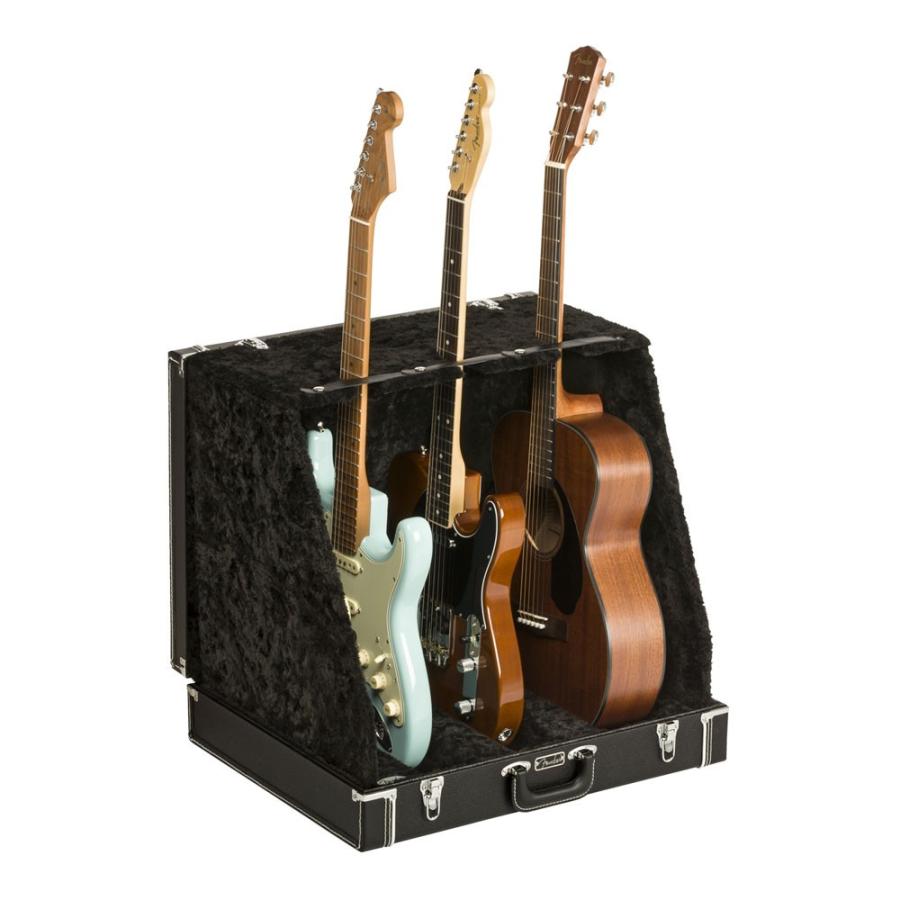 ギタースタンド 3本用 複数 フェンダー Fender Classic Series Case Stand Black 3 Guitar｜chuya-online