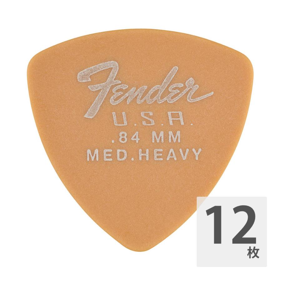 Fender（フェンダー） ギターピック 12枚 セット 0.84mm 346 Dura-Tone