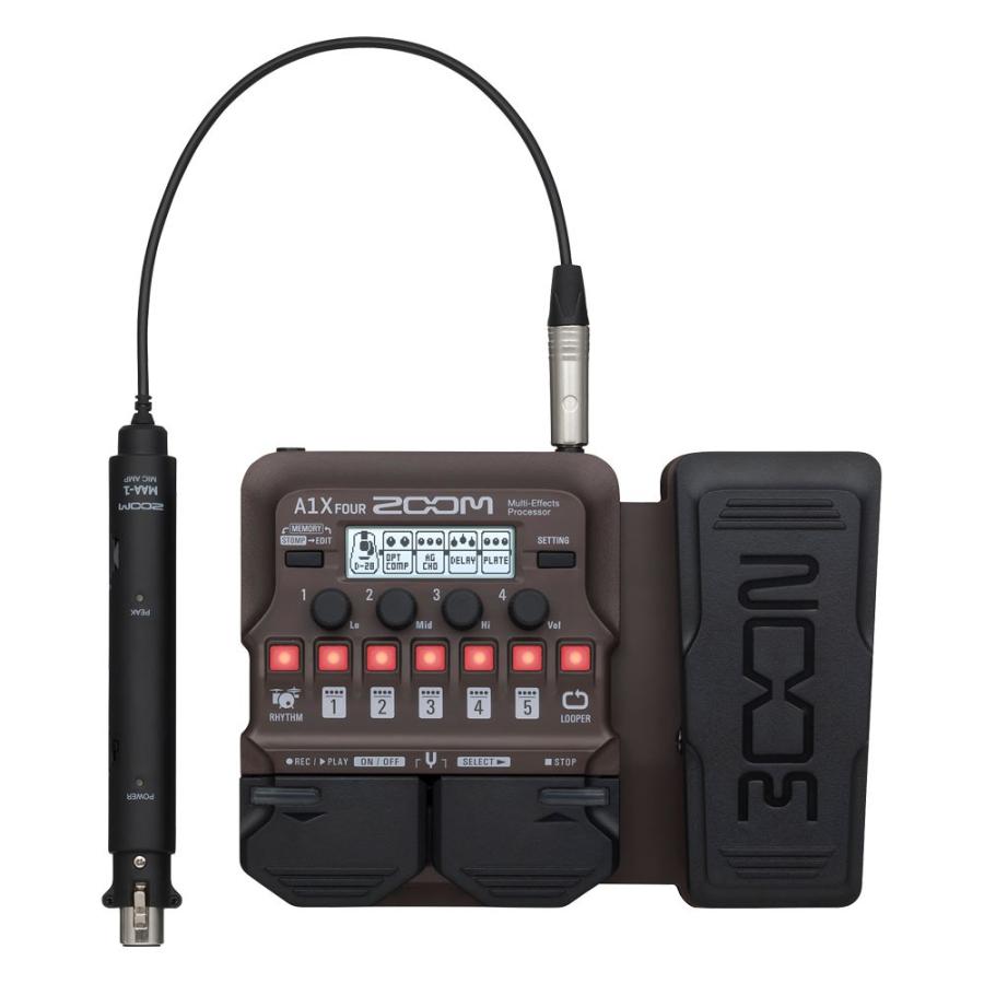 ZOOM A1X FOUR アコースティック楽器用 マルチエフェクター :162148