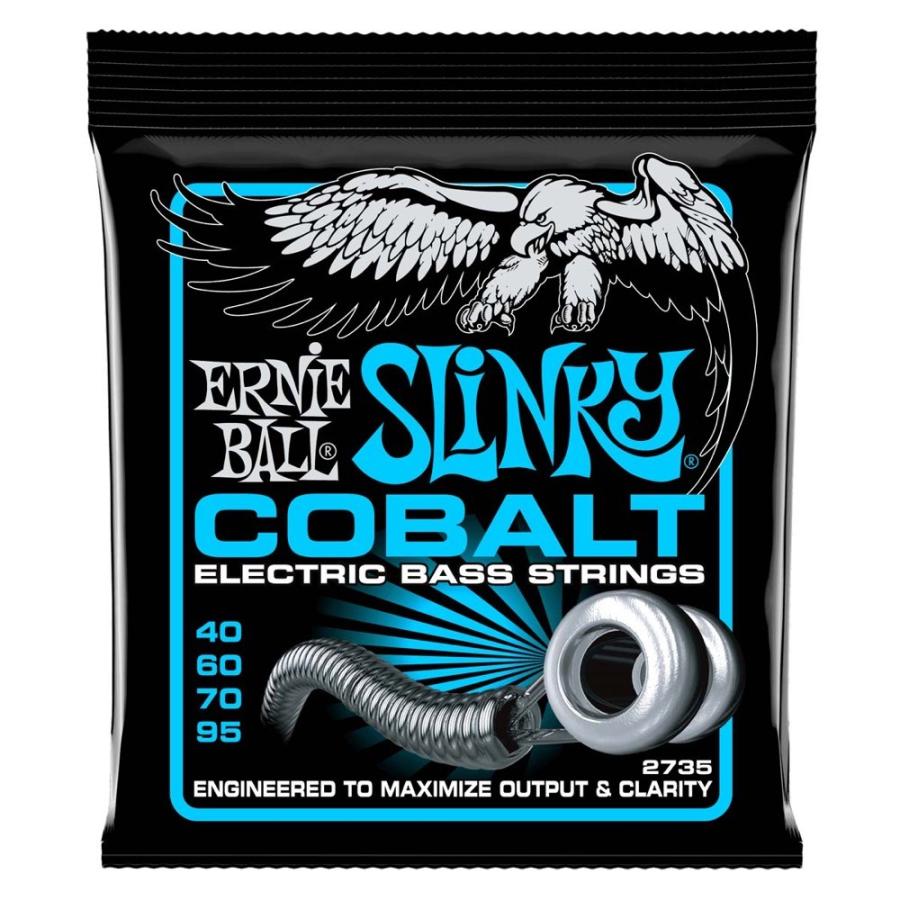 アーニーボール ERNIE BALL 2735 Extra Slinky Cobalt 40-95 Gauge 