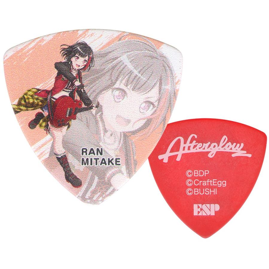 Esp X バンドリ Afterglow 3 キャラクター ギターピック5種各2枚 10枚セット Chuya Online Com 通販 Yahoo ショッピング