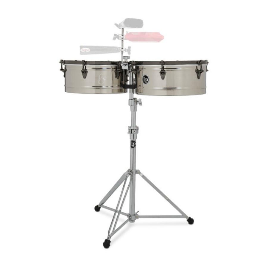 LP LP1415-EC 14/15 Steel Black Nickel Hardware E-Class Timbales ティンバレス