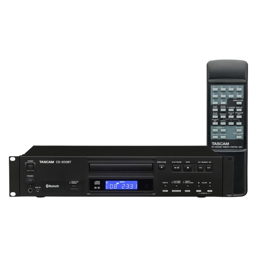 TASCAM CD-200BT Bluetoothレシーバー搭載 業務用CDプレーヤー : chuya