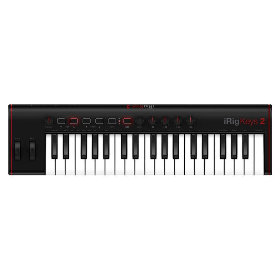 MIDIキーボード 37鍵 IK Multimedia iRig Keys 2 USB/MIDI キーボード