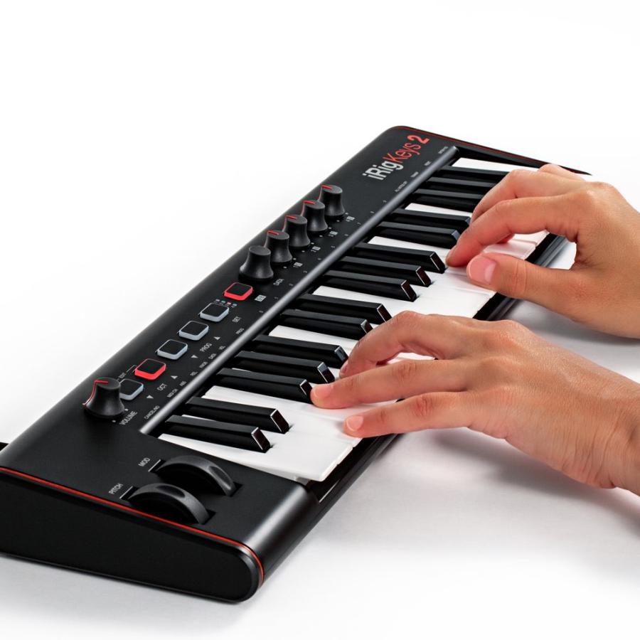 MIDIキーボード 37鍵 IK Multimedia iRig Keys 2 USB/MIDI キーボード