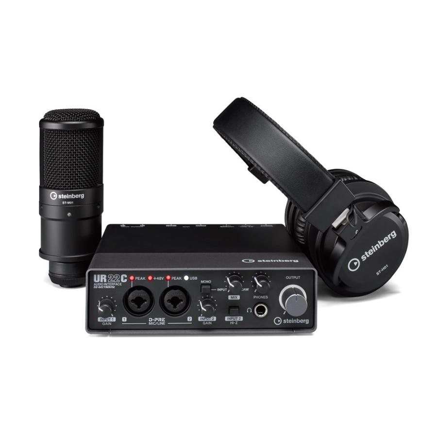 Steinberg UR22C Recording Pack USBオーディオインターフェース｜chuya-online