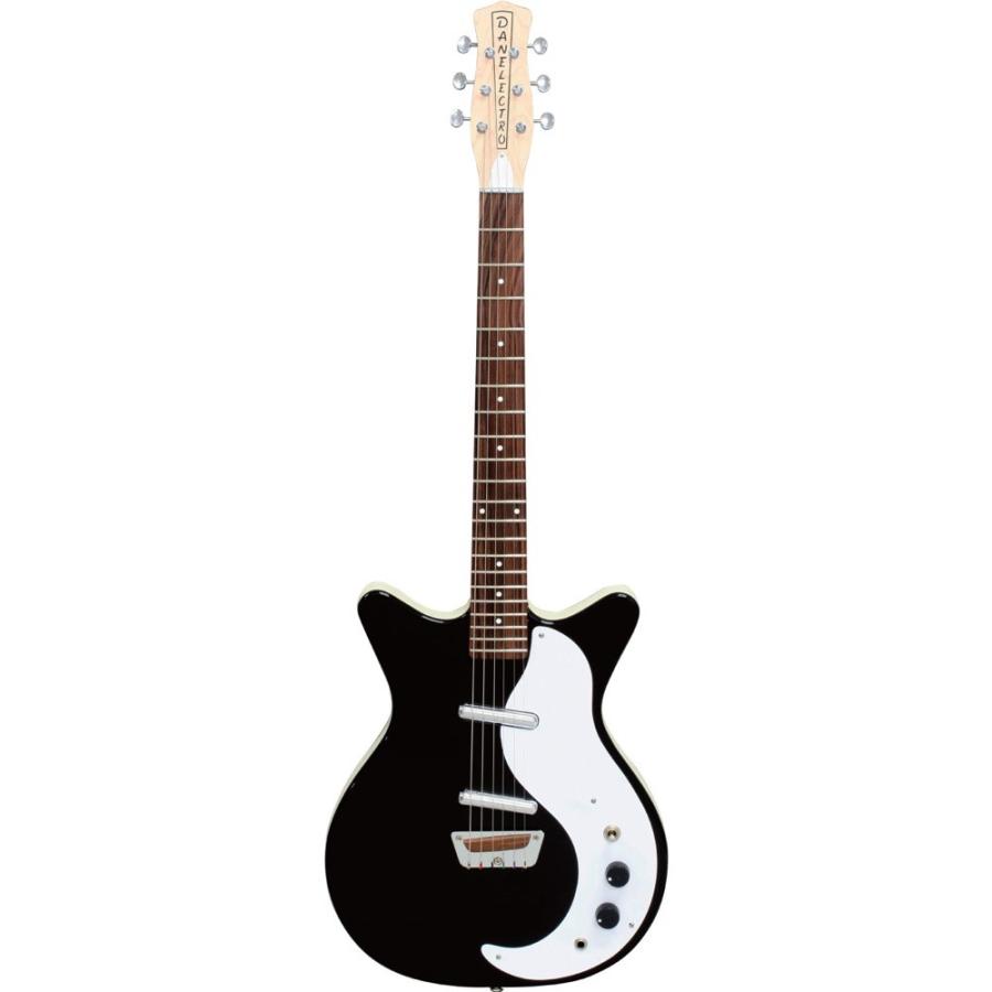 Danelectro Guitar STOCK'59 BLACK エレキギター : chuya-online