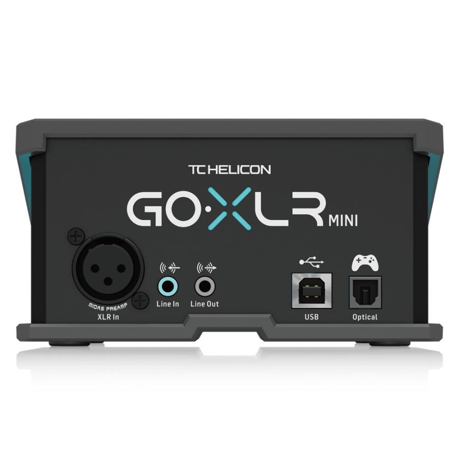 TC-HELICON GO XLR MINI オンライン配信用ミキサー ＆ USB