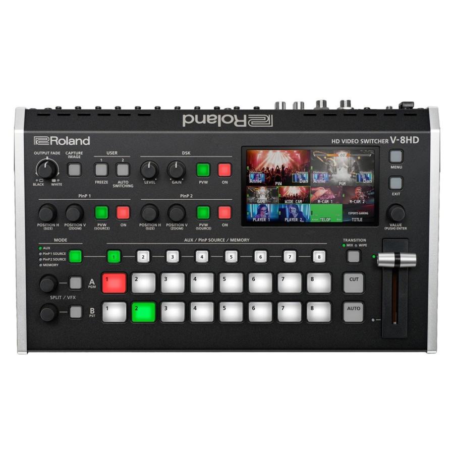 【最終値下げ！】新品・未使用 【V-8HD Roland】 ビデオスイッチャー ローランド ビデオスイッチャー ROLAND V-8HD HD VIDEO SWITCHER
