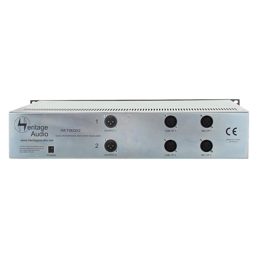 Heritage Audio HA73EQX2 Elite デュアル・マイクプリアンプ・EQ