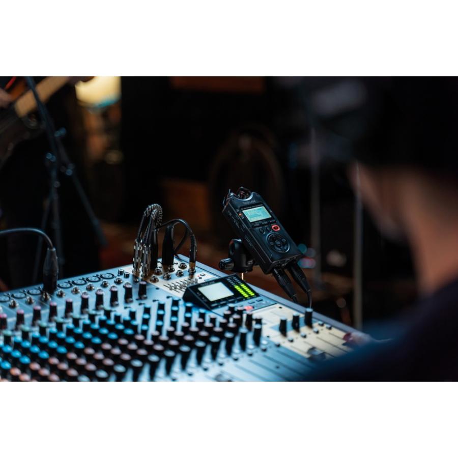 TASCAM DR-40X 4トラックレコーダー DR-40X | 4トラックポータブルオーディオレコーダー/USBオーディオ