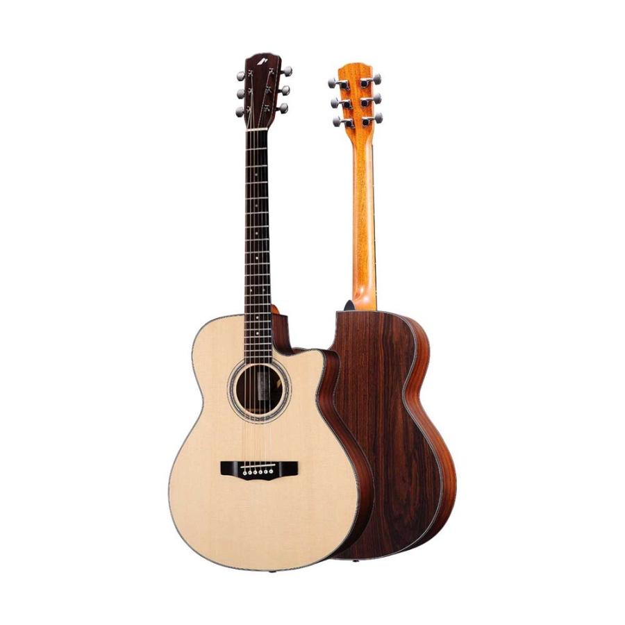 左利き】MORRIS R-011 LH NAT エレアコギター レフトハンド