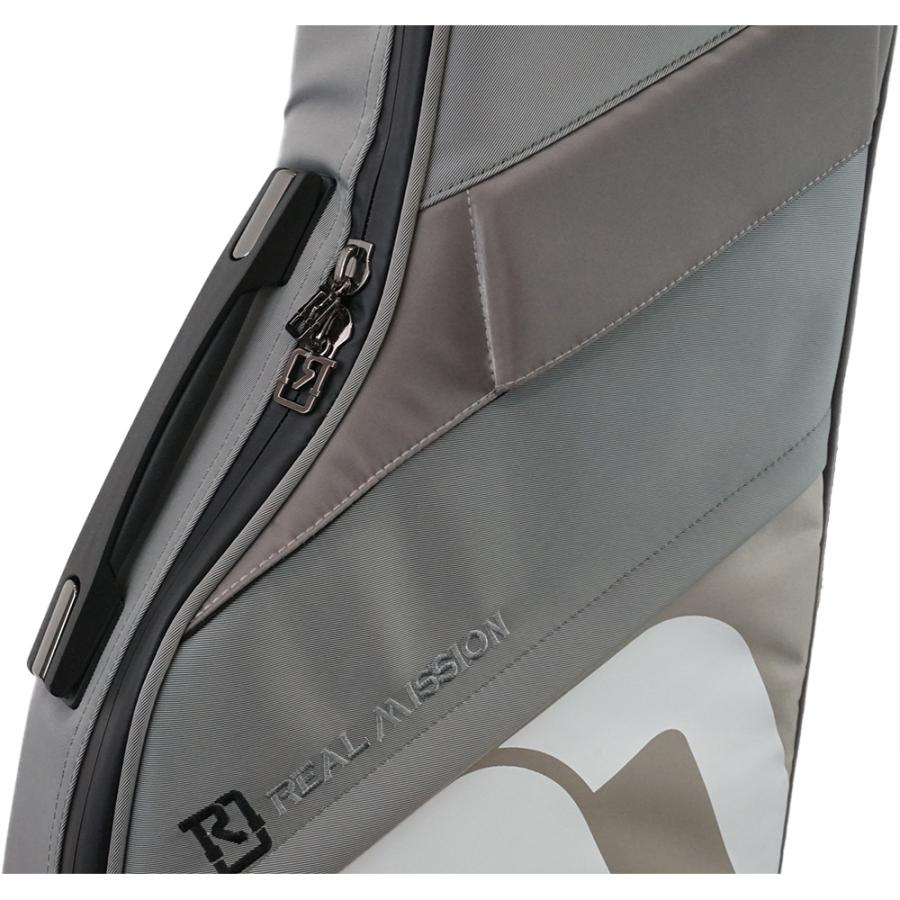 REAL MISSION Venus 01-B Gray/Beige 防水 エレキベースケース