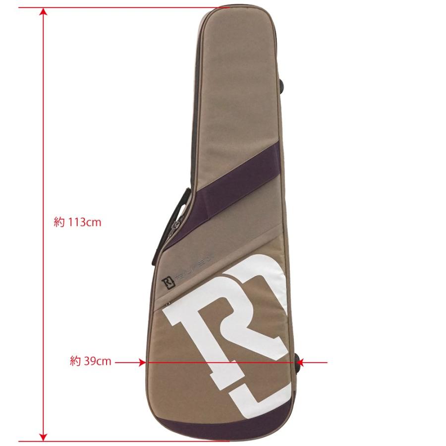REAL MISSION Venus 04-E Beige/Purple 防水 エレキギターケース_1
