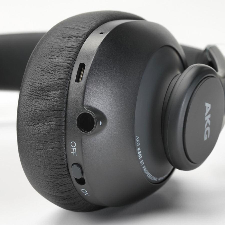 モニターヘッドホン アーカーゲー AKG K361-BT-Y3 Bluetooth対応 密閉型 ヒビノ扱い 3年保証モデル モニター ヘッドホン｜chuya-online｜03