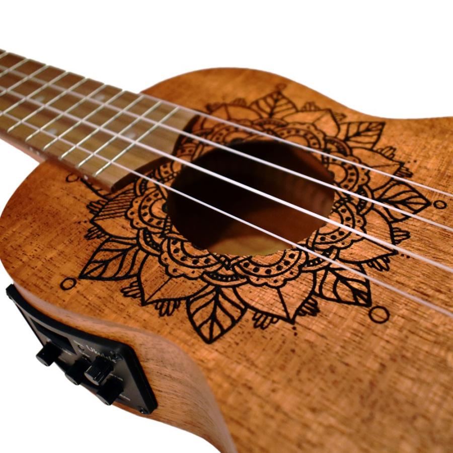 Bamboo BU-21KAIQ Kailua Soprano Ukulele w/EQ エレクトリック ソプラノウクレレ｜chuya-online｜04