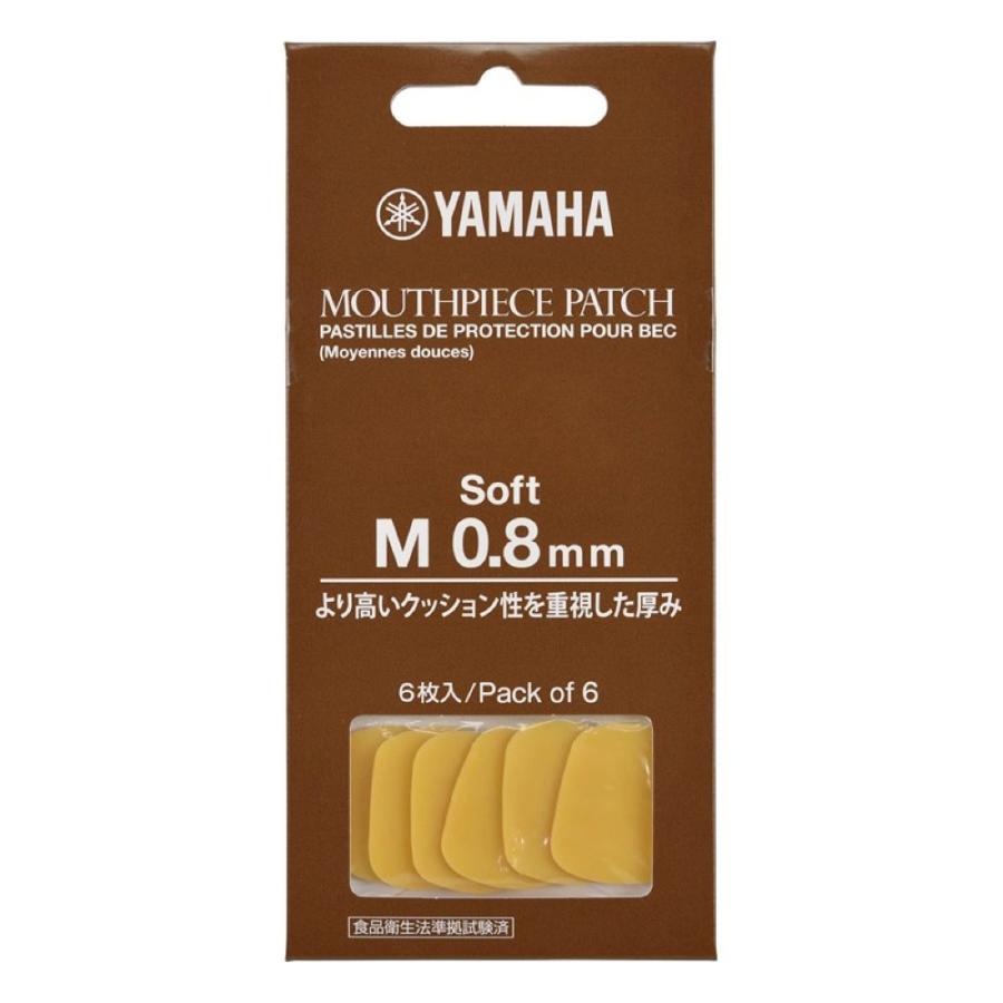 驚きの価格が実現 国内在庫 YAMAHA MPPA3M8S マウスピースパッチ Mサイズ 6枚入 0.8mm ソフトタイプ