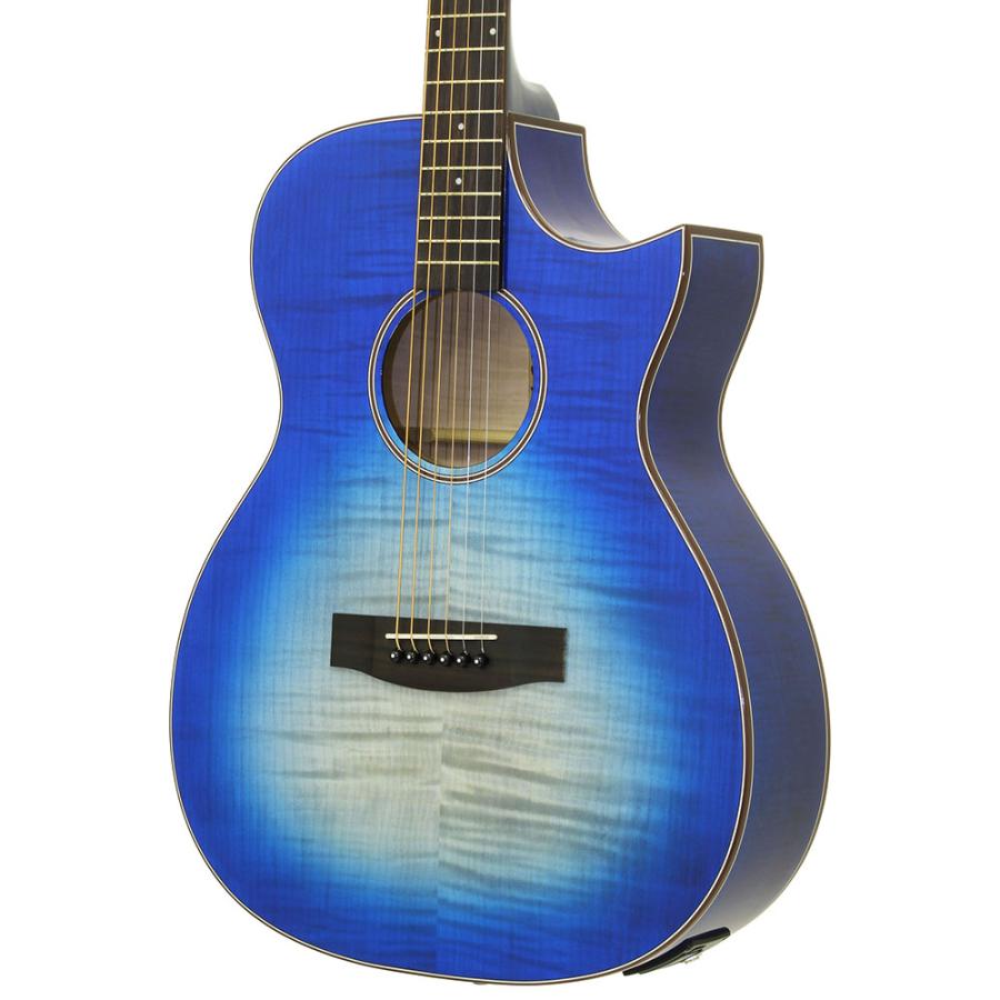 ARIA AF-107CE FMBL Electric Cutaway Aria Dreadnought