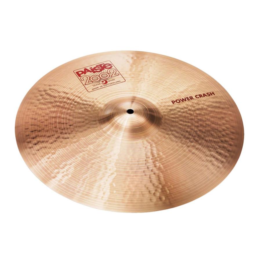 PAISTE 2002 Power Crash 16” クラッシュシンバル 国内製造