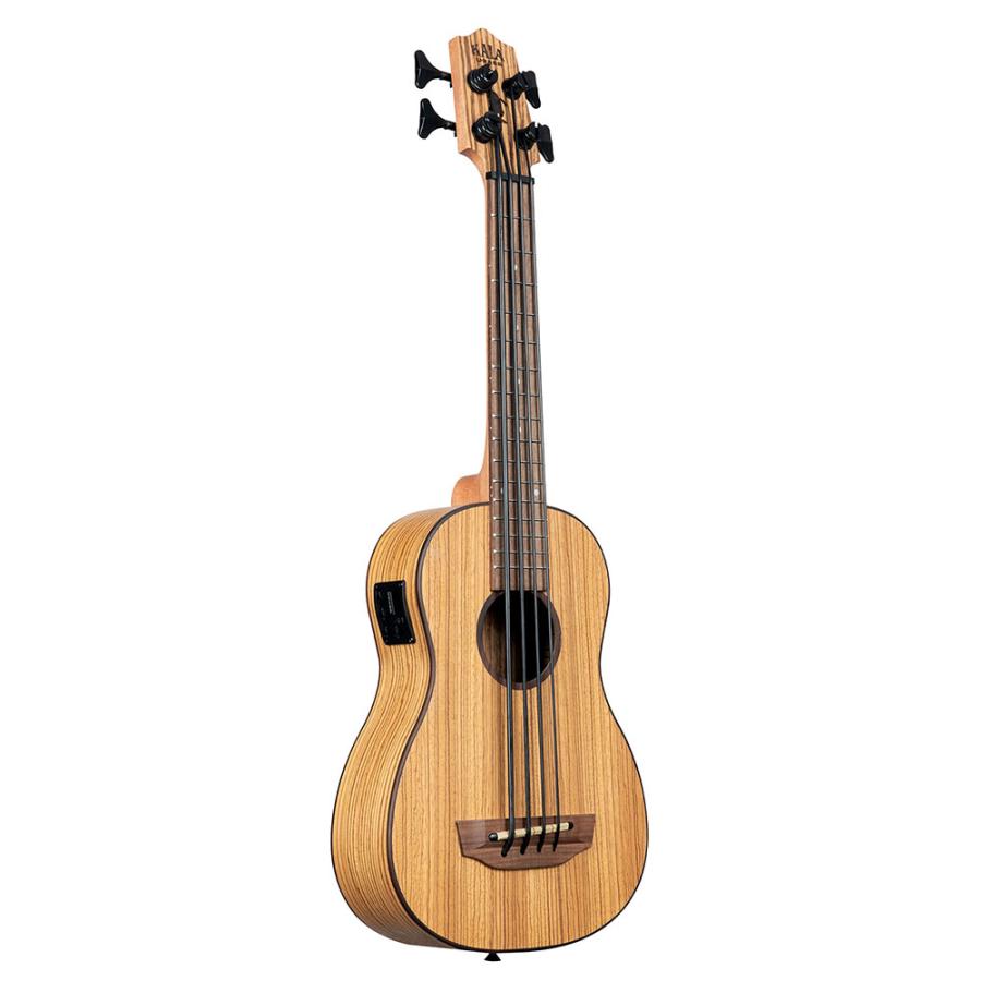 ウクレレベース カラ UBASS KALA UBASS-ZEB-FS ZEBRAWOOD U BASS ゼブラウッドボディー_1