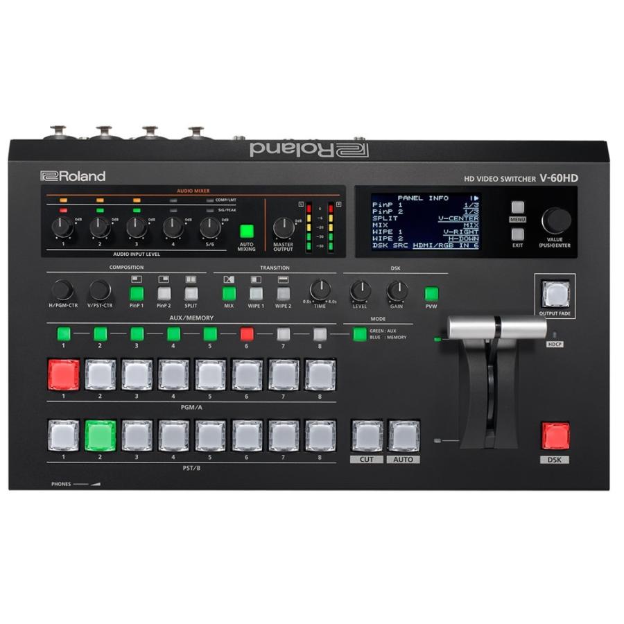 ビデオスイッチャー ローランド Roland V-60HD HD VIDEO SWITCHER AVミキサー｜chuya-online