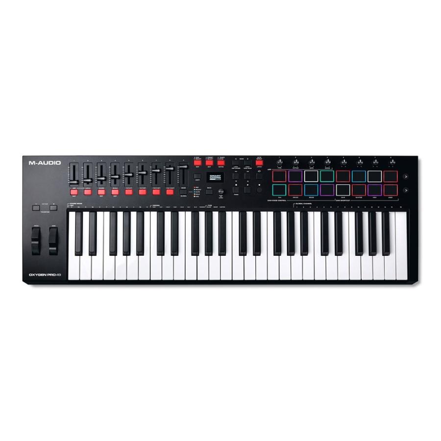 M-AUDIO Oxygen Pro 49 49鍵盤 USB MIDIキーボードコントローラー 商品