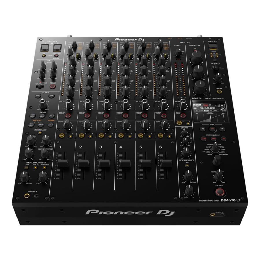 Pioneer DJ DJM-V10-LF 6channel DJ MIXER 6ch プロフェッショナルDJミキサー ロングフェーダー仕様_3