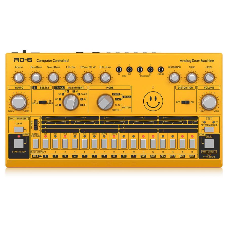 リズムマシン ベリンガー BEHRINGER RD-6-AM Rhythm Designer アナログリズムマシン ドラムマシン リズムデザイナー シーケンサー_3