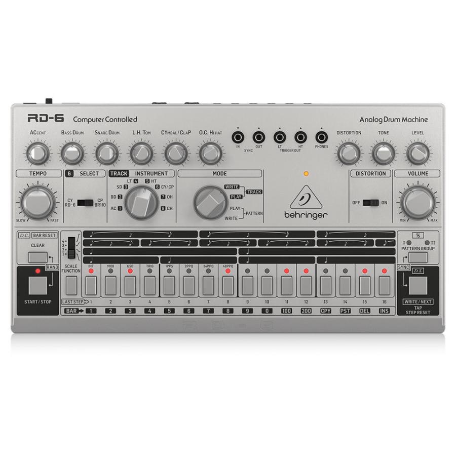 WEB限定カラーベリンガー BEHRINGER RD-6-SR Designer Rhythm アナログ
