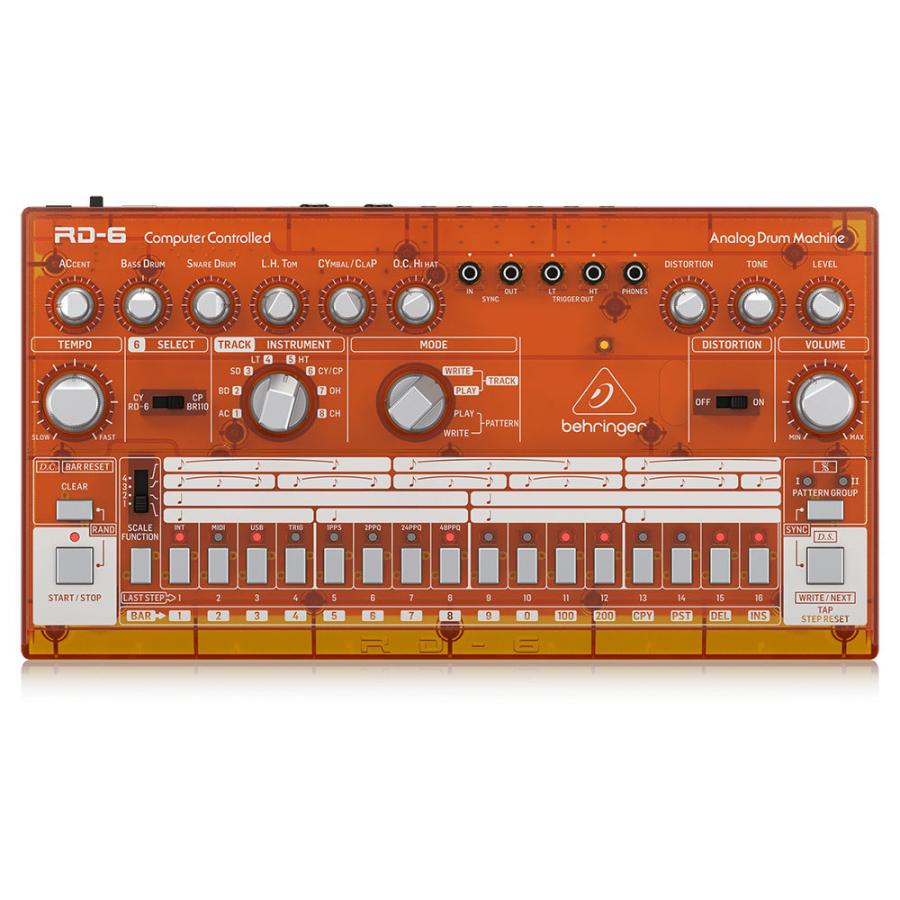 2021最新作】 ベリンガー BEHRINGER RD-6-GP Rhythm Designer アナログ