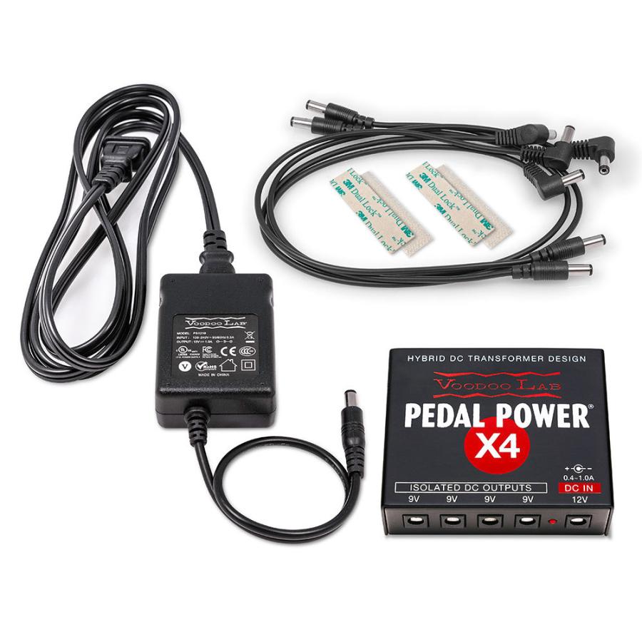 VooDooLab Pedal Power X4 パワーサプライ : 175651 : chuya-online 