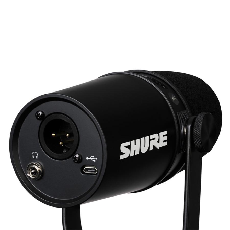 シュアー ボーカル用 配信用マイク SHURE MV7-K-J MOTIV ブラック