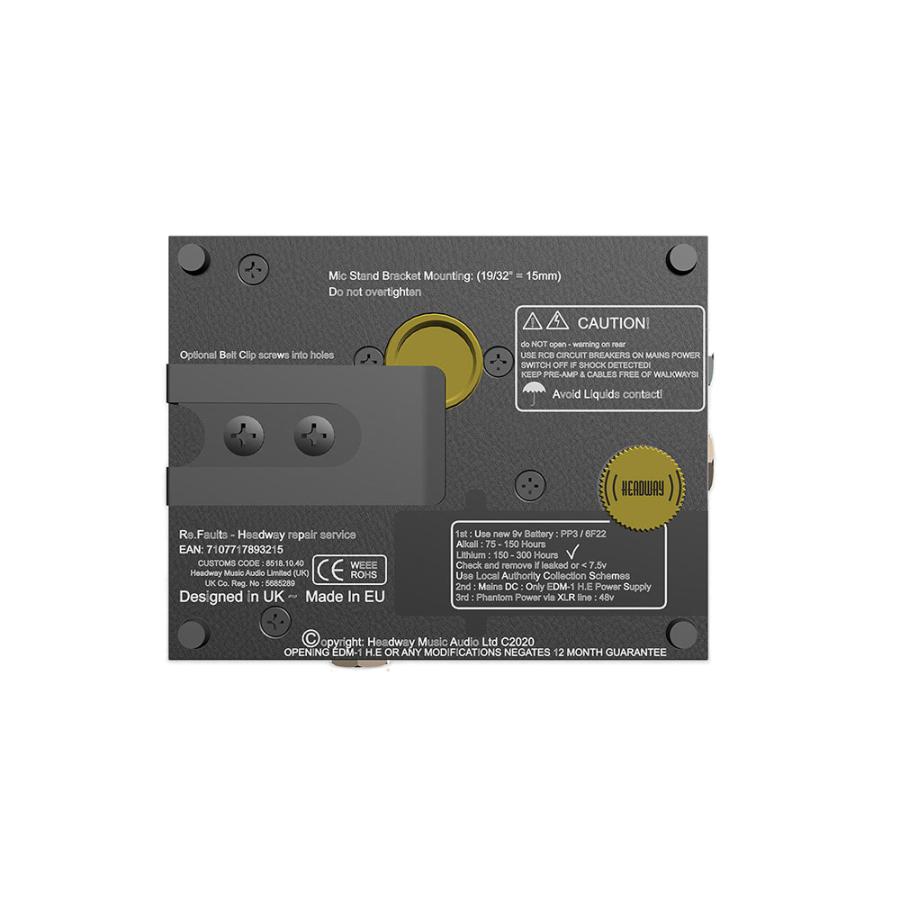 HEADWAY MUSIC AUDIO EDM-1 H.E アコースティック楽器用 HEADWAY MUSIC AUDIO EDM-1 H.E アコースティック楽器用