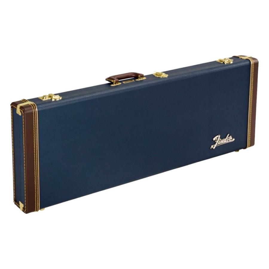 フェンダー Fender Classic Series Wood Case Strat/Tele Navy Blue エレキギター用ハードケース ギターケース の商品画像