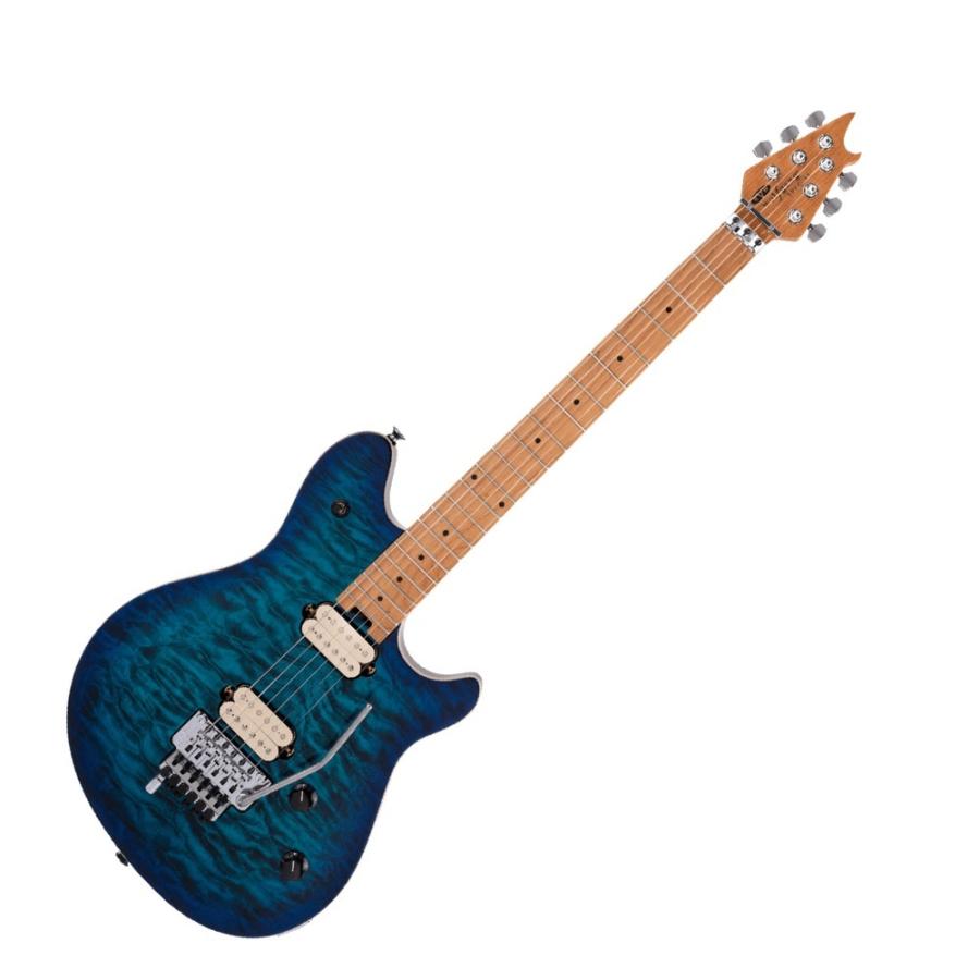 EVH Wolfgang Special QM Baked Maple Fingerboard Chlorine Burst