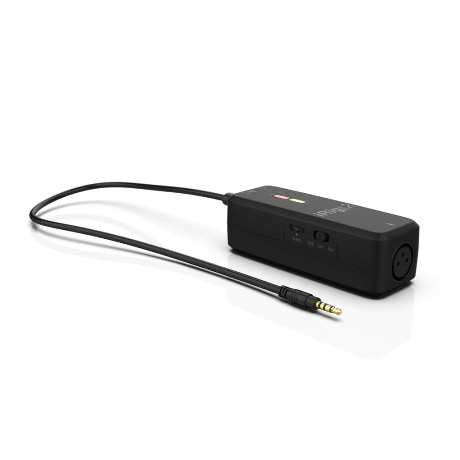 IK Multimedia iRig Pre 2 モバイルオーディオインターフェイスの画像