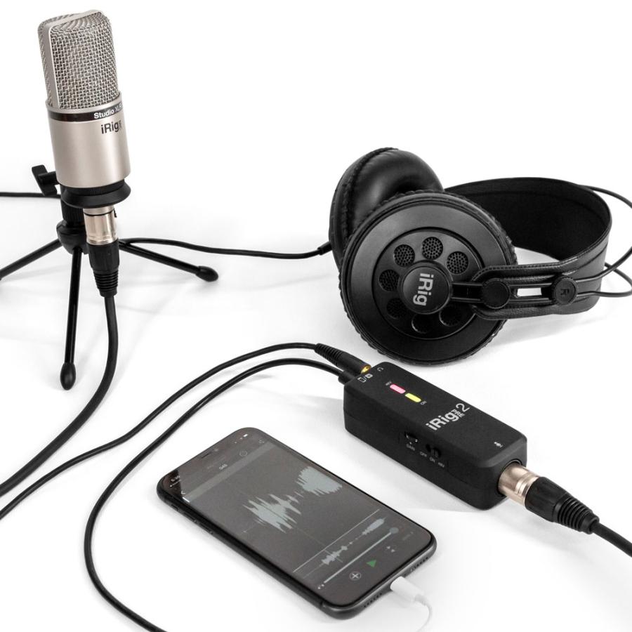 IK Multimedia iRig Pre 2 モバイルオーディオインターフェイスの画像