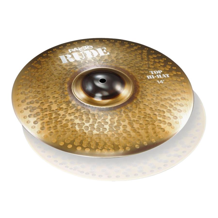 パイステ ハイハットシンバル トップ 14インチ RUDE Hi-Hat TOP 14\\” PAISTE