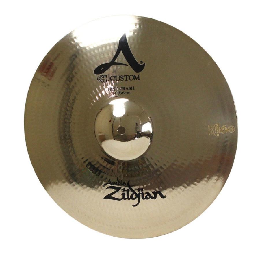ジルジャン シンバル クラッシュ ZILDJIAN A.Custom Fast Crash 14\” クラッシュシンバル Aカスタム